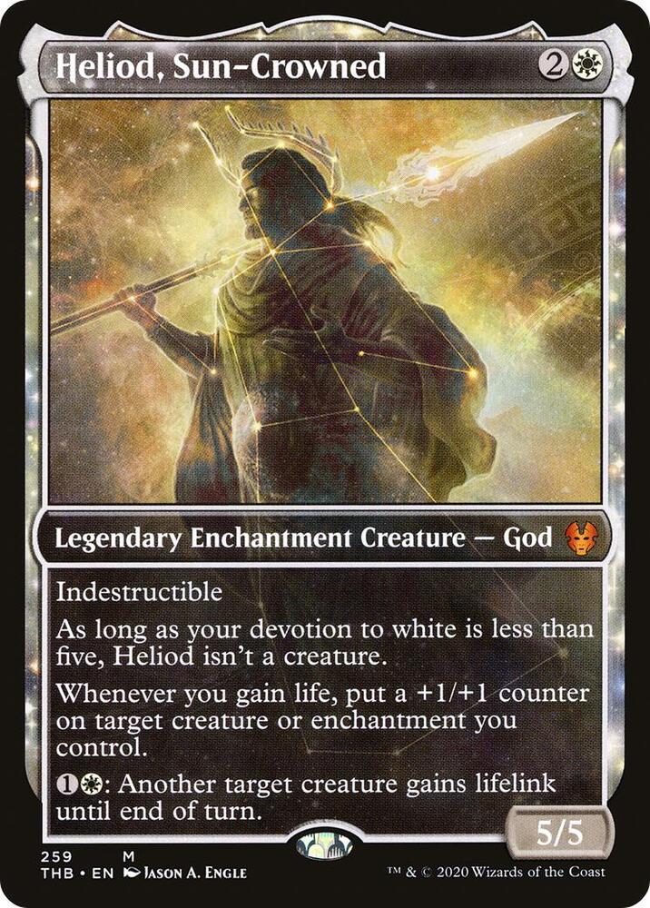 Heliod, Sun-Crowned 259 (Theros Beyond Death)  - Foil | Good Games Adelaide SA