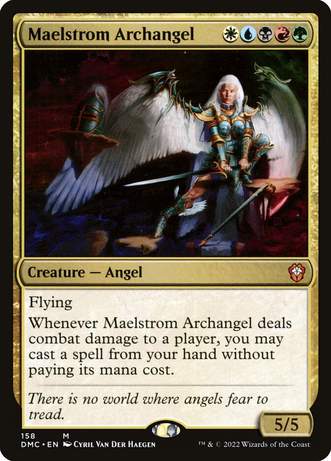 Maelstrom Archangel 158 (Commander: Dominaria United)  | Good Games Adelaide SA