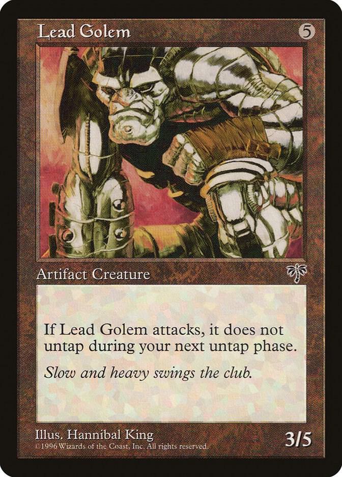 Lead Golem  (Mirage)  | Good Games Adelaide SA