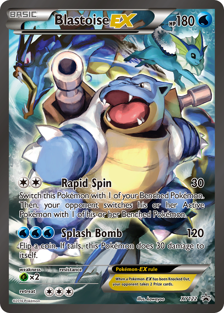 Blastoise EX (XY122) [XY: Black Star Promos] | Good Games Adelaide SA