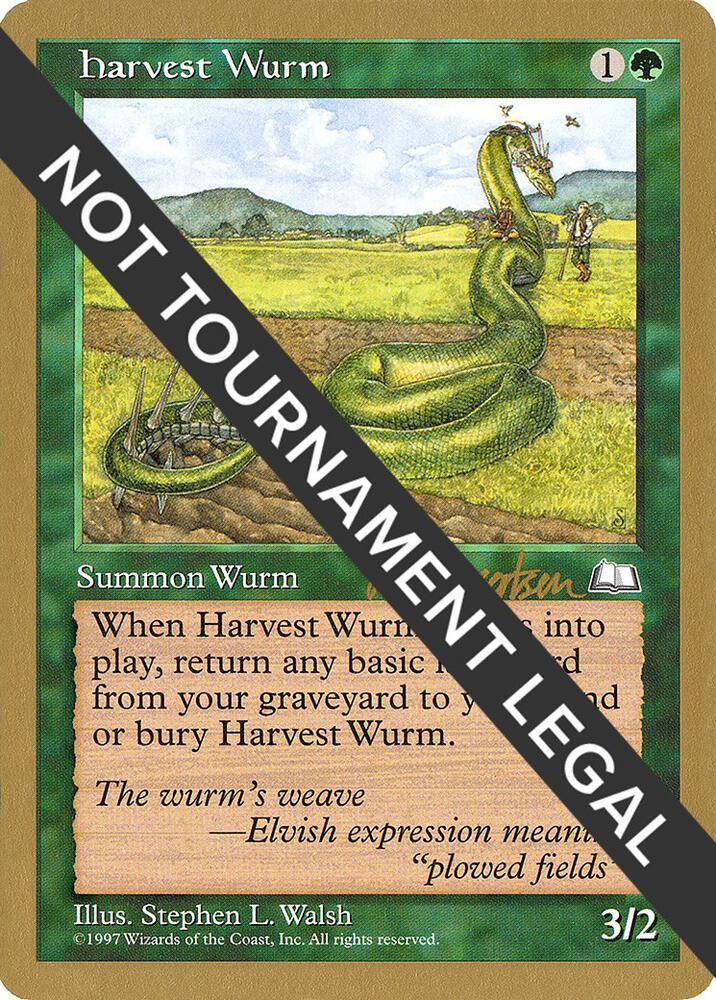 Harvest Wurm 1997 Svend Geertsen WTH sg130/131 (World Championship Decks)  | Good Games Adelaide SA