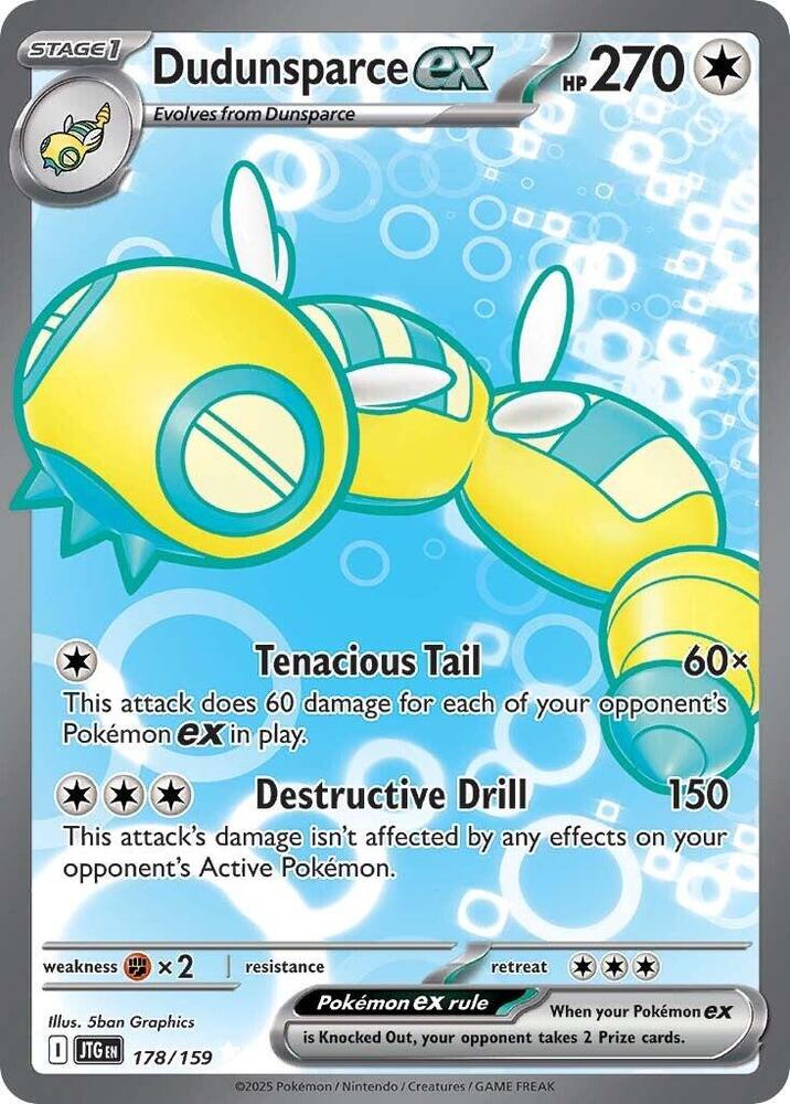 Dudunsparce ex 178/159 (SV09: Journey Together)  - Holofoil | Good Games Adelaide SA