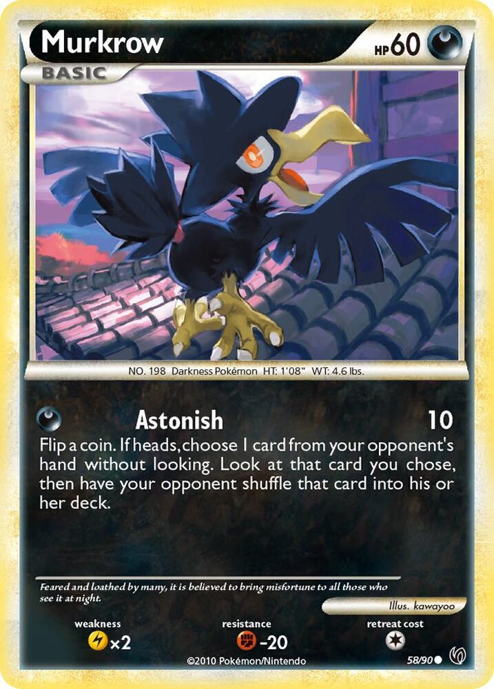 Murkrow 58/90 (Undaunted)  | Good Games Adelaide SA