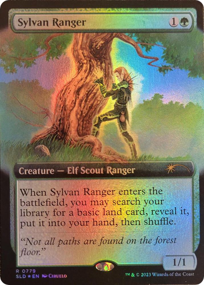 Sylvan Ranger Extended Art 779 (Secret Lair Drop Series)  - Foil | Good Games Adelaide SA