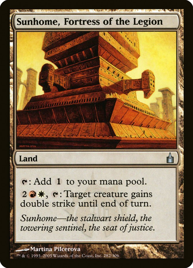 Sunhome, Fortress of the Legion [Ravnica: City of Guilds] | Good Games Adelaide SA