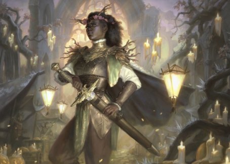 Sungold Sentinel Art Card [Innistrad: Midnight Hunt Art Series] | Good Games Adelaide SA