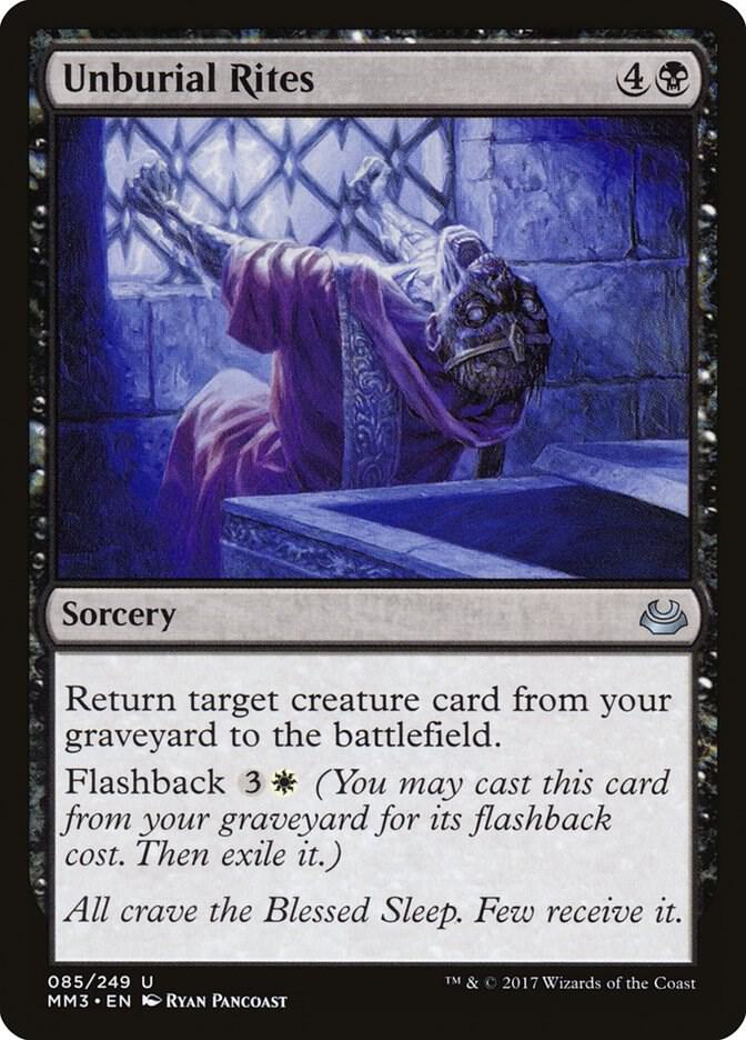 Unburial Rites 85 (Modern Masters 2017)  - Foil | Good Games Adelaide SA