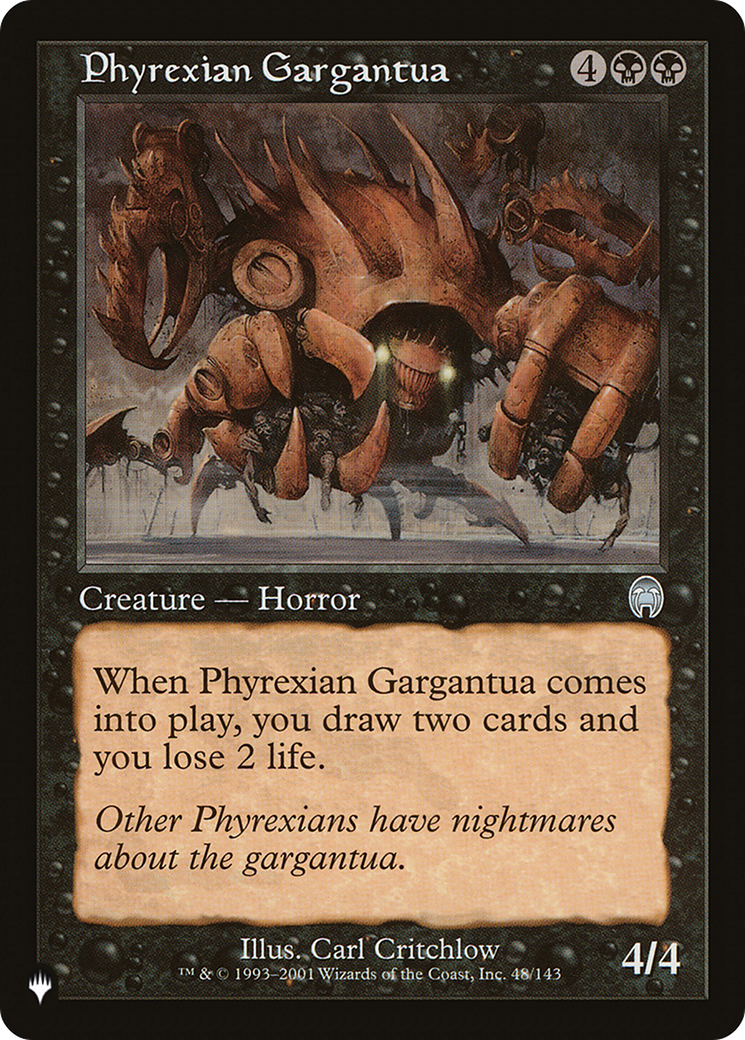 Phyrexian Gargantua [The List Reprints] | Good Games Adelaide SA