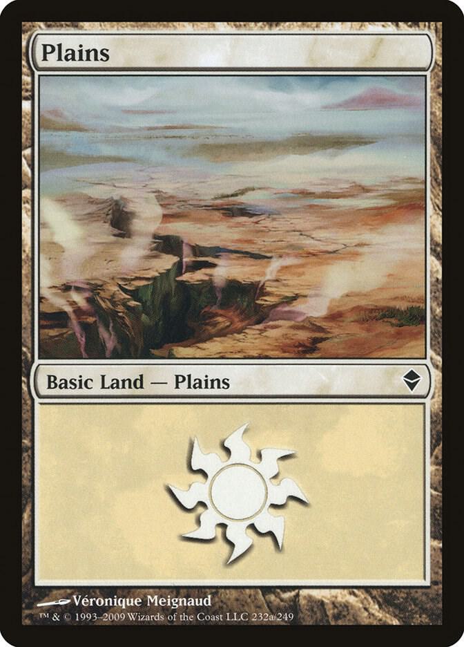 Plains 232a (Zendikar)  | Good Games Adelaide SA