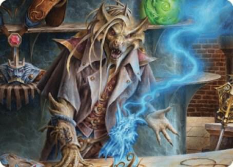 Renari Merchant of Marvels Art Card 30 (Art Series: Commander Legends: Battle for Baldur's Gate)  | Good Games Adelaide SA