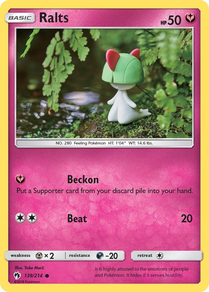 Ralts 139/214 (SM - Lost Thunder)  | Good Games Adelaide SA