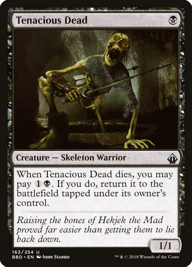 Tenacious Dead 163 (Battlebond)  - Foil | Good Games Adelaide SA
