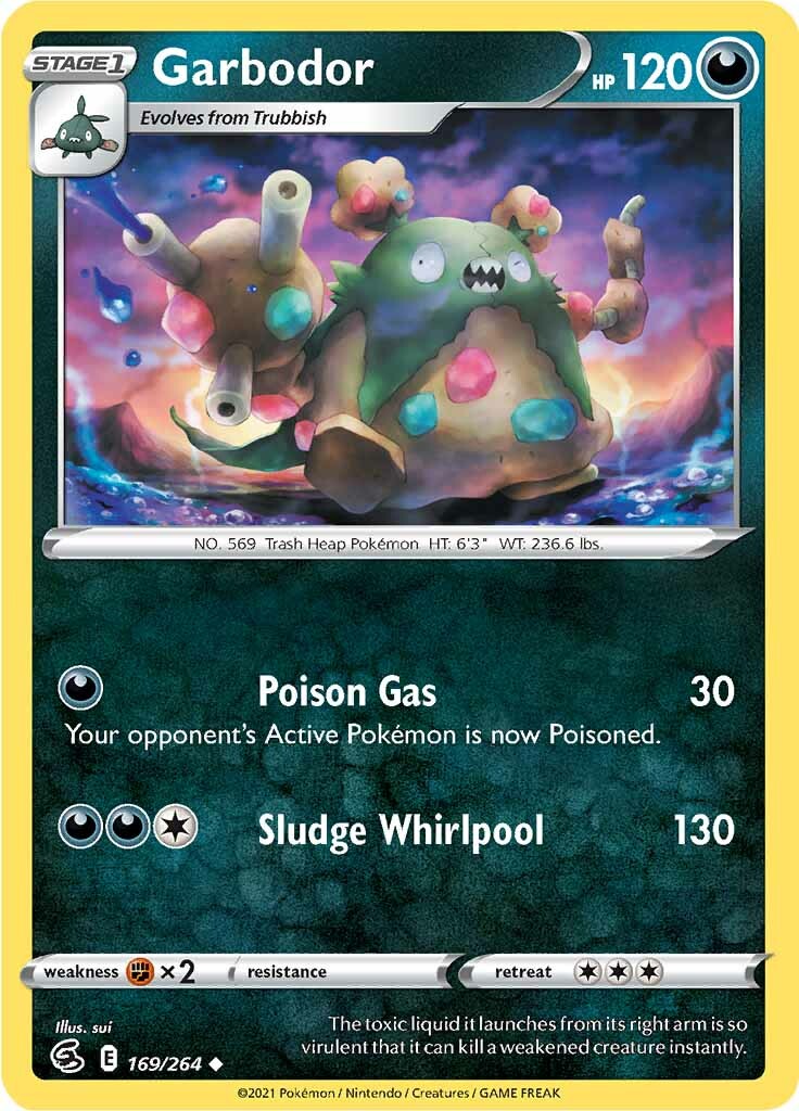 Garbodor (169/264) [Sword & Shield: Fusion Strike] | Good Games Adelaide SA