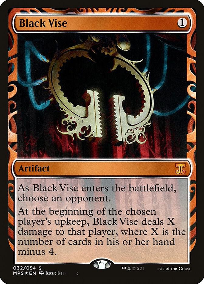 Black Vise 32 (Masterpiece Series: Kaladesh Inventions)  - Foil | Good Games Adelaide SA