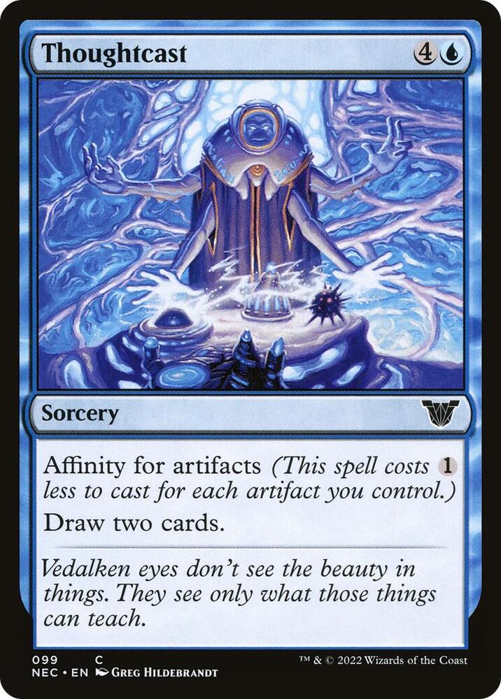 Thoughtcast 99/38 (Commander: Kamigawa: Neon Dynasty)  | Good Games Adelaide SA