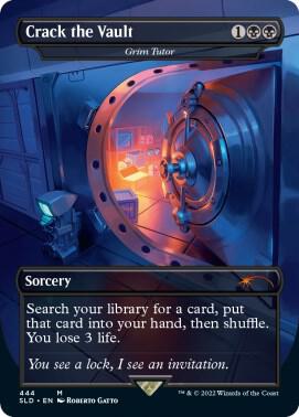 Crack the Vault Grim Tutor 444 (Secret Lair Drop Series)  - Foil | Good Games Adelaide SA