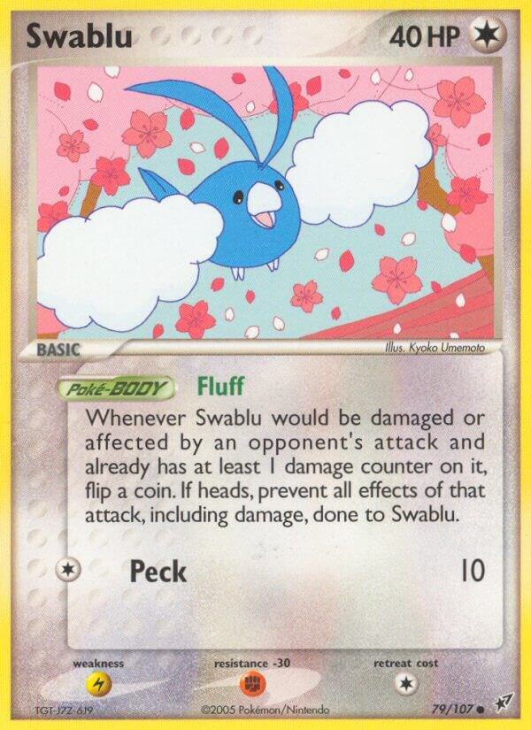 Swablu 79/107 (Deoxys)  | Good Games Adelaide SA