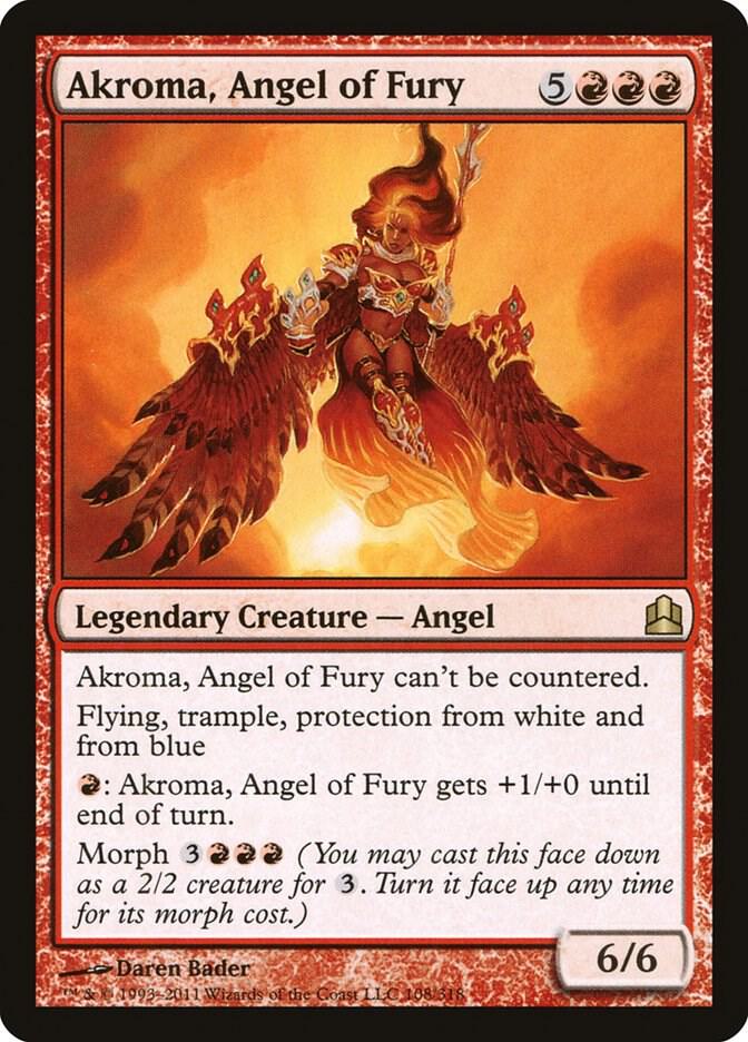 Akroma, Angel of Fury 108 (Commander)  | Good Games Adelaide SA