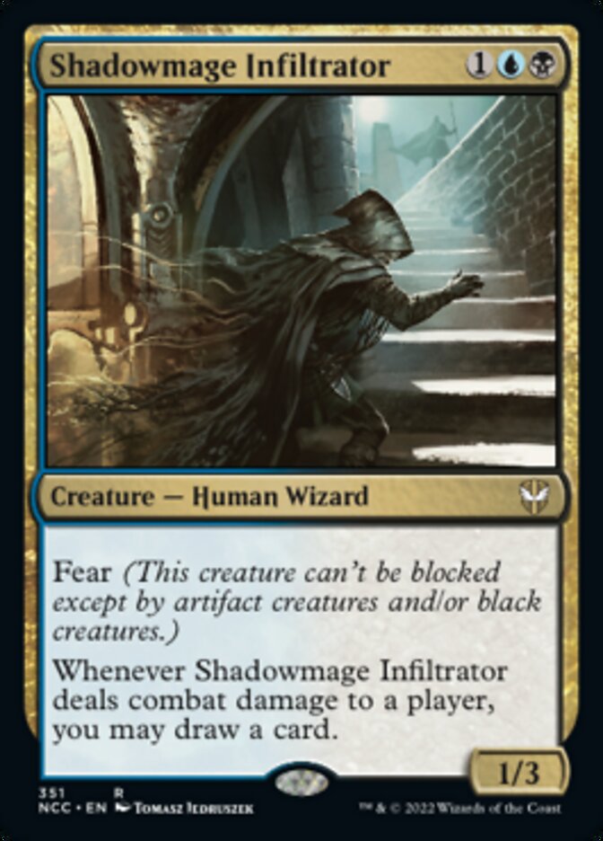 Shadowmage Infiltrator [Streets of New Capenna Commander] | Good Games Adelaide SA