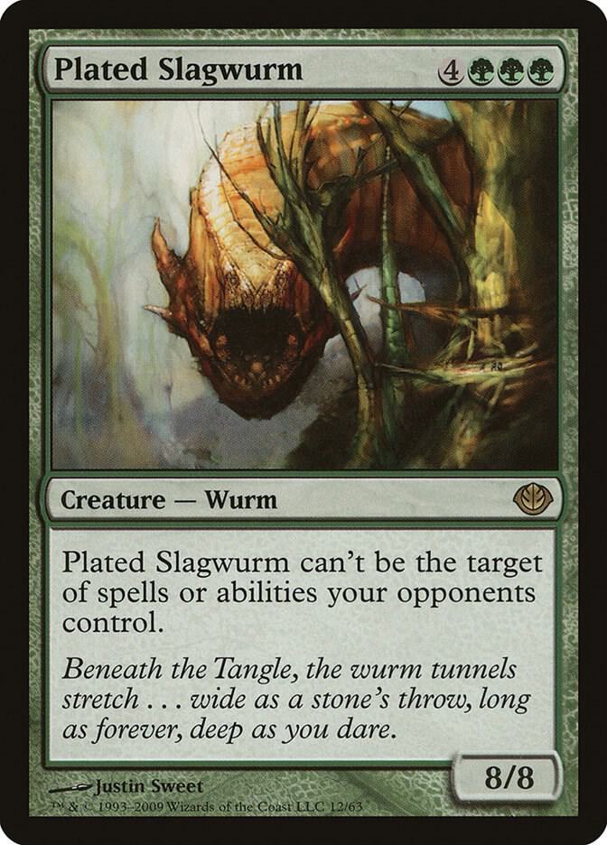 Plated Slagwurm 12 (Duel Decks: Garruk vs. Liliana)  | Good Games Adelaide SA