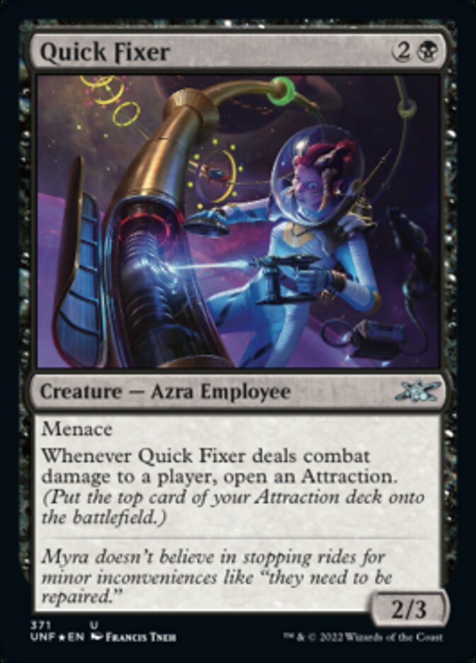 Quick Fixer (Galaxy Foil) [Unfinity] | Good Games Adelaide SA