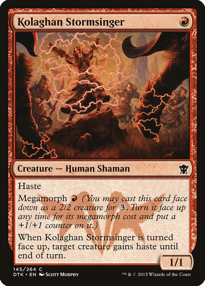 Kolaghan Stormsinger 145 (Dragons of Tarkir)  | Good Games Adelaide SA