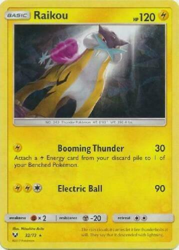 Raikou 32 73 Lets Play Pikachu Cracked Ice Holo 032/073 (Deck Exclusives)  - Holofoil | Good Games Adelaide SA
