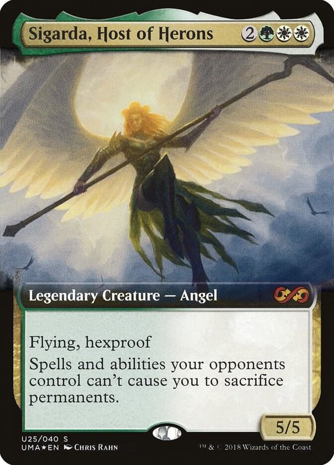 Sigarda, Host of Herons U25 (Ultimate Masters: Box Toppers)  - Foil | Good Games Adelaide SA