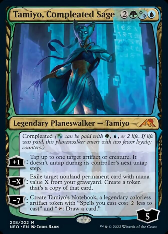 Tamiyo, Compleated Sage [Kamigawa: Neon Dynasty] | Good Games Adelaide SA