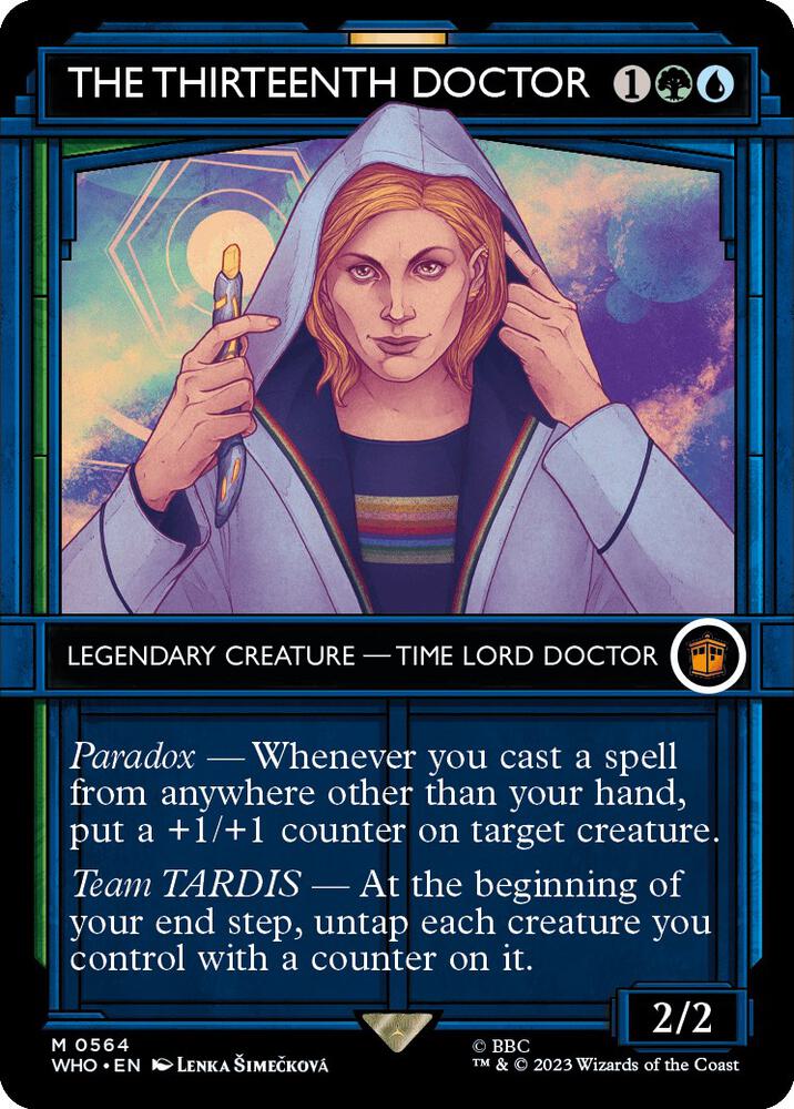 The Thirteenth Doctor 564 (Universes Beyond: Doctor Who)  - Foil | Good Games Adelaide SA