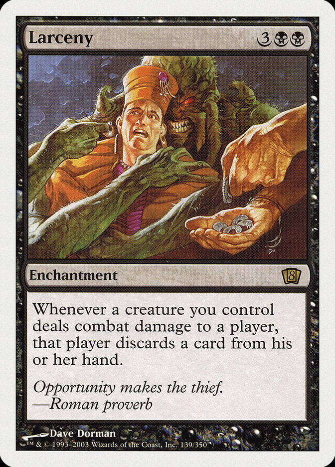 Larceny 139 (8th Edition)  - Foil | Good Games Adelaide SA