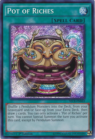 Pot of Riches [SECE-EN063] Secret Rare | Good Games Adelaide SA
