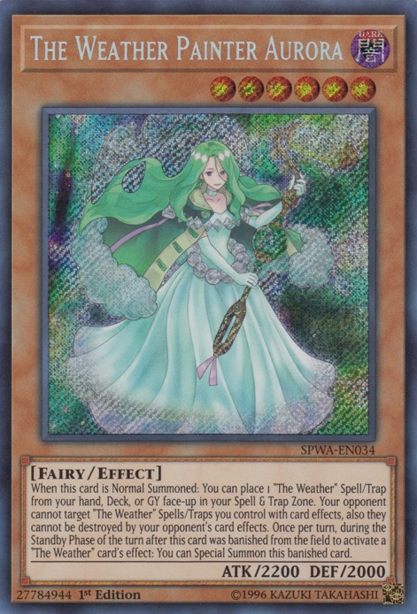 The Weather Painter Aurora [SPWA-EN034] Secret Rare | Good Games Adelaide SA