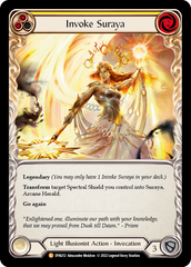 Invoke Suraya // Suraya, Archangel of Knowledge [DYN212] (Dynasty)  Rainbow Foil | Good Games Adelaide SA