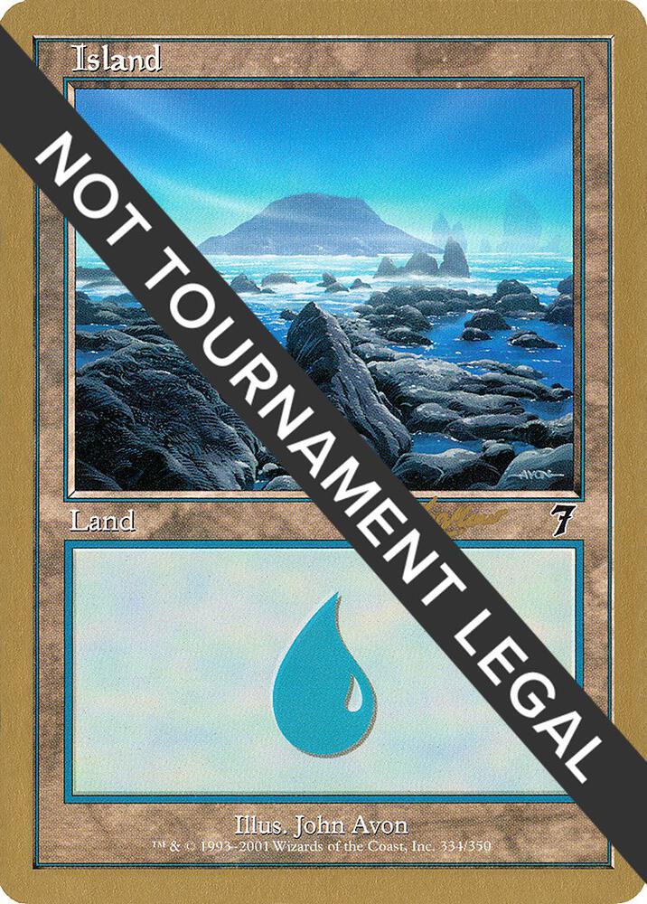 Island 334 2002 Sim Han How 7ED  (World Championship Decks)  | Good Games Adelaide SA