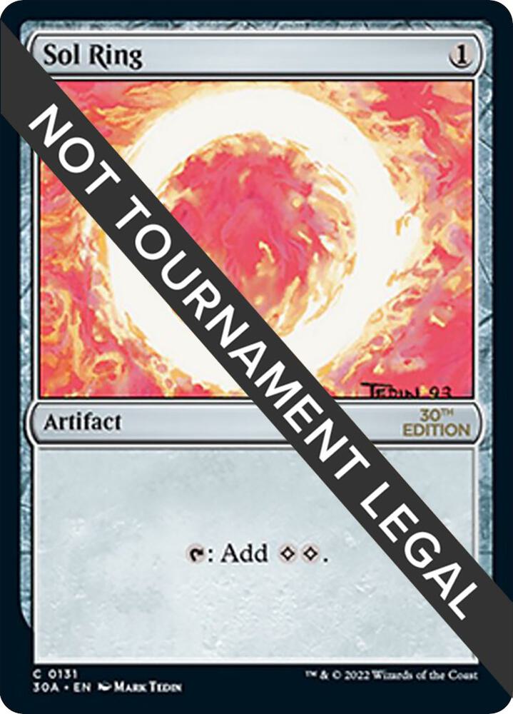 Sol Ring 131 131/594 (30th Anniversary Edition)  | Good Games Adelaide SA