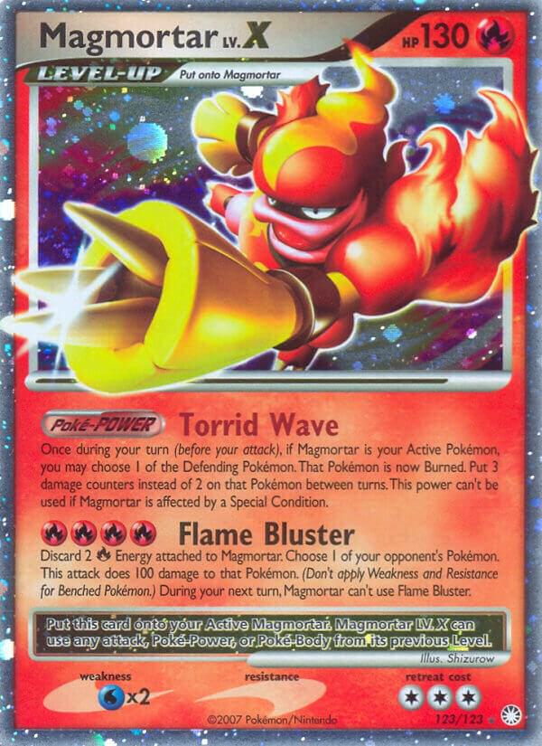 Magmortar LvX 123/123 (Mysterious Treasures)  - Holofoil | Good Games Adelaide SA
