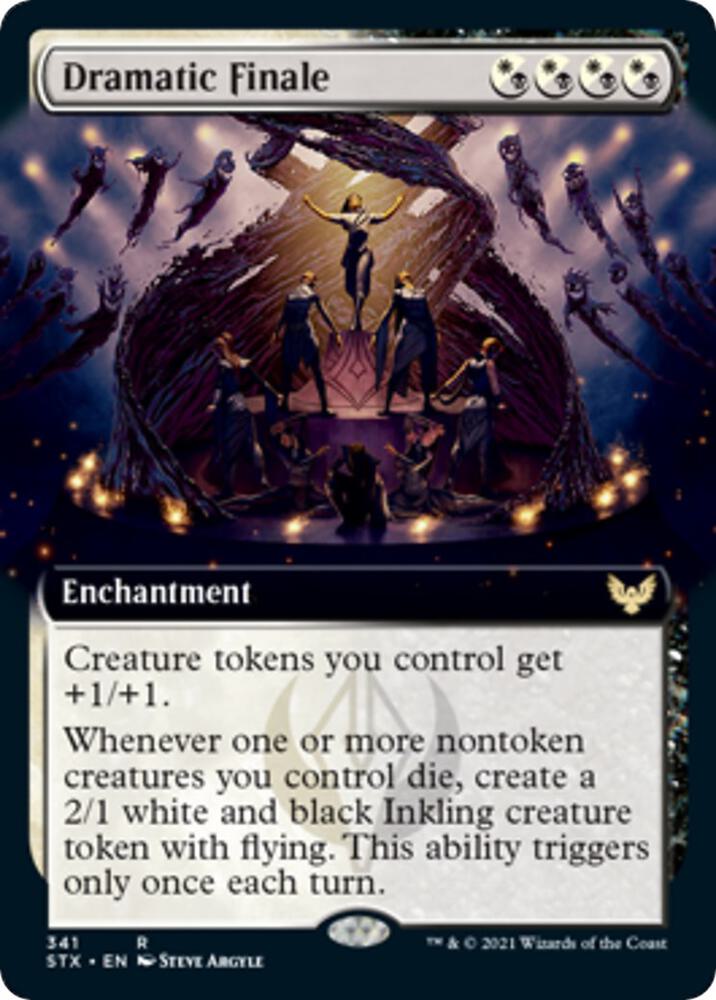 Dramatic Finale Extended Art 341 (Strixhaven: School of Mages)  | Good Games Adelaide SA
