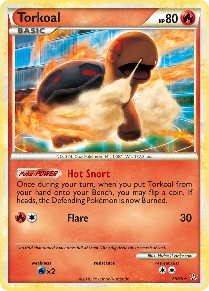 Torkoal 25/95 (Unleashed)  | Good Games Adelaide SA