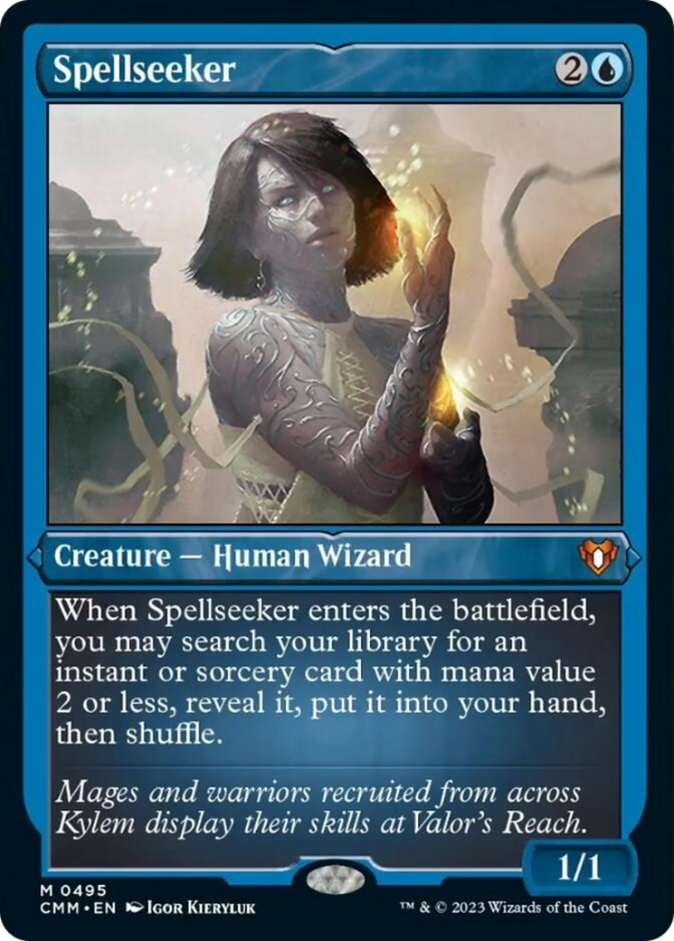 Spellseeker (Foil Etched) [Commander Masters] | Good Games Adelaide SA