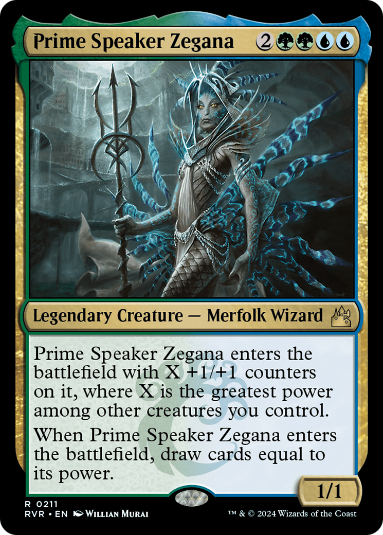 Prime Speaker Zegana [Ravnica Remastered] | Good Games Adelaide SA