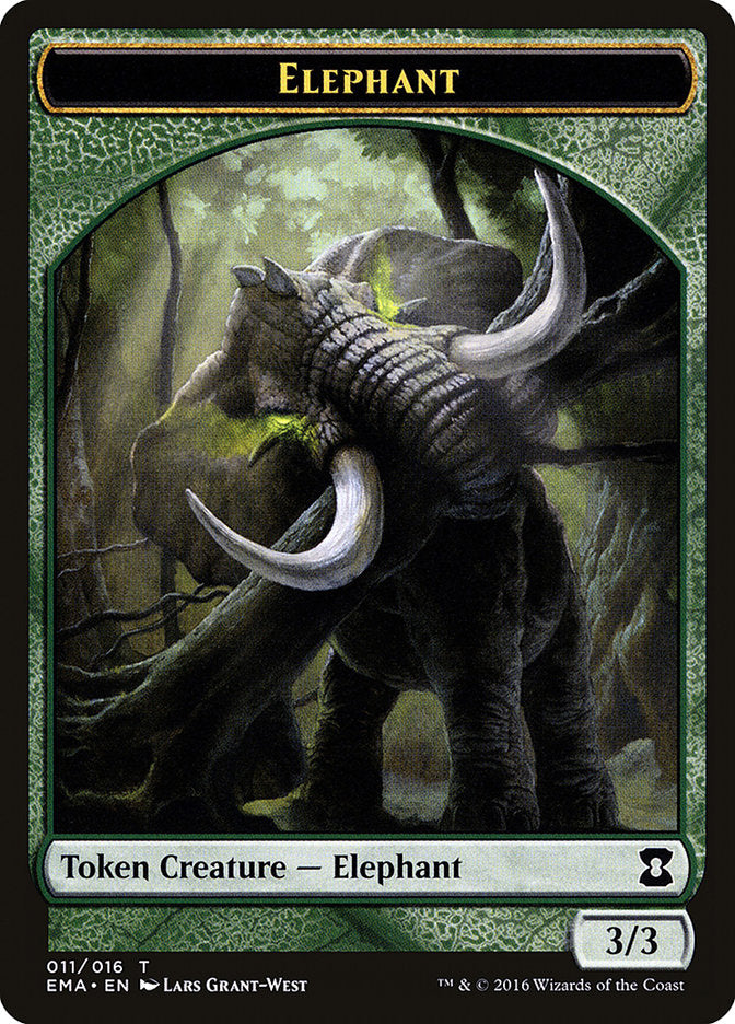 Elephant Token [Eternal Masters Tokens] | Good Games Adelaide SA