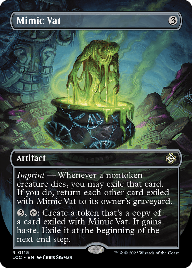 Mimic Vat (Borderless) [The Lost Caverns of Ixalan Commander] | Good Games Adelaide SA