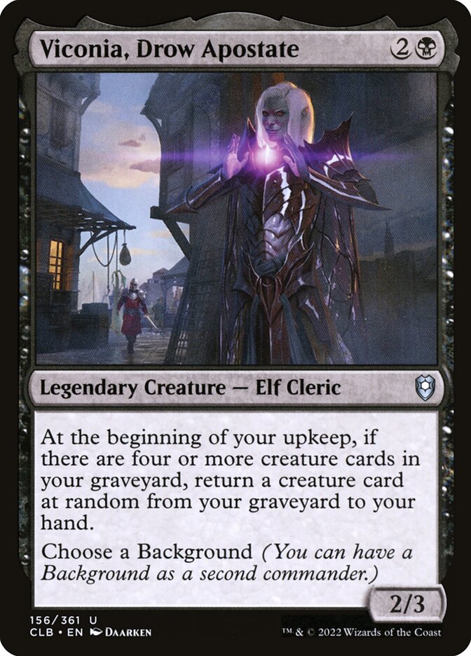 Viconia, Drow Apostate 156 (Commander Legends: Battle for Baldur's Gate)  | Good Games Adelaide SA