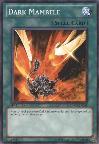 Dark Mambele [ORCS-EN058] Common | Good Games Adelaide SA