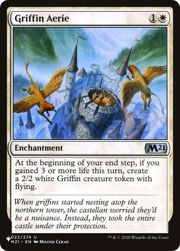 Griffin Aerie 22 (The List Reprints)  | Good Games Adelaide SA