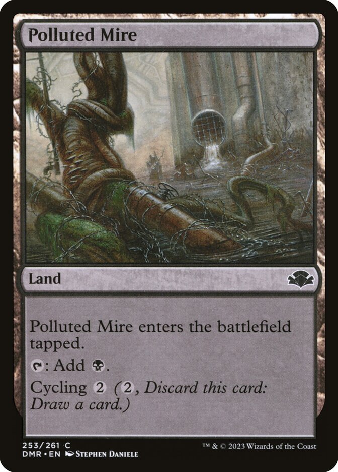 Polluted Mire 253 (Dominaria Remastered)  | Good Games Adelaide SA