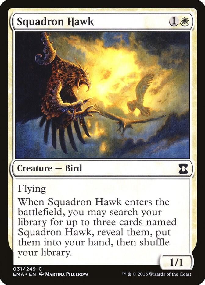Squadron Hawk 31 (Eternal Masters)  - Foil | Good Games Adelaide SA