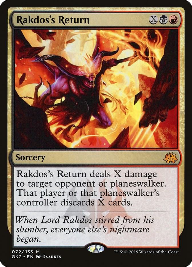 Rakdoss Return 72 (Ravnica Allegiance: Guild Kits)  | Good Games Adelaide SA