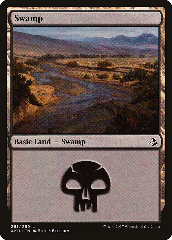 Swamp (261) [Amonkhet] | Good Games Adelaide SA